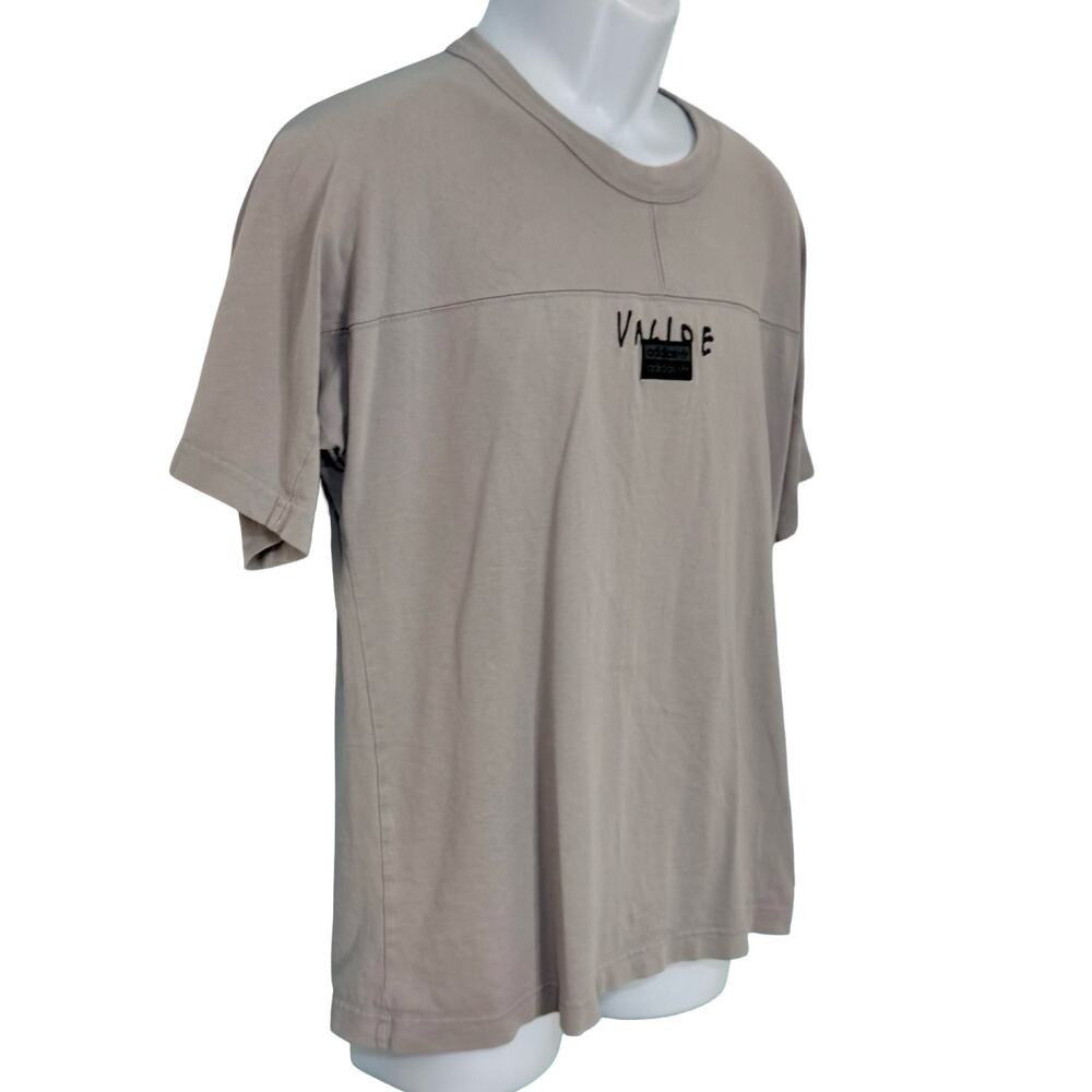 Adidas x Valide Glory Gray Black Embroidered Short Sleeve Tee T-Shirt Size S - Picture 9 of 11